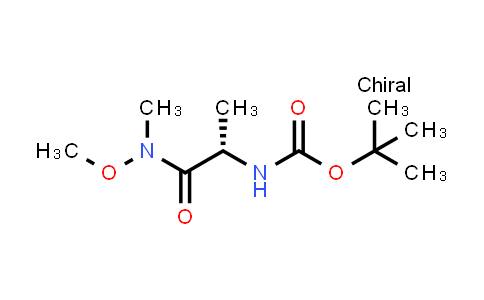 N-(叔丁氧基羰基)-L-丙氨酸N-甲氧基-N-甲基酰胺