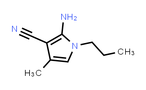 2-amino-4-methyl-1-propylpyrrole-3-carbonitrile