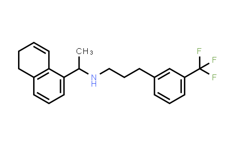 N-(1-(5,6-dihydronaphthalen-1-yl)ethyl)-3-(3-(trifluoromethyl)phenyl)propan-1-amine