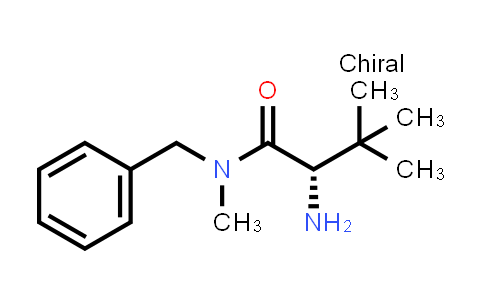 ((2s)- 2-amino-n,3,3-trimethyl-n-(phenylmethyl)-butanamide)