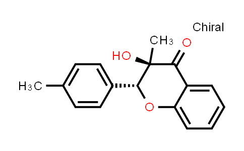 (2R,3R)-3-hydroxy-3-methyl -2-(p-tolyl)chroman-4-one