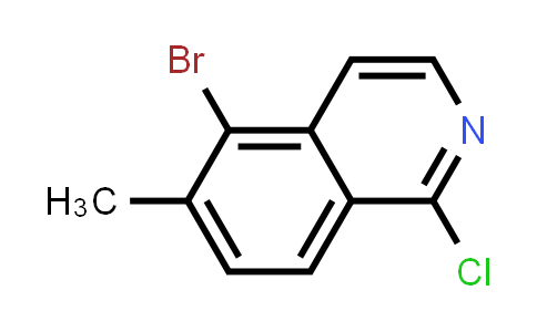 5-Bromo-1-chloro-6-methylisoquinoline