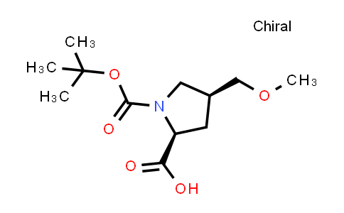 (2S,4S)-1-(tert-butoxycarbonyl)-4-(MethoxyMethyl)pyrrolidine-2-carboxylic acid