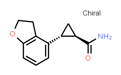(1R,2R)-2-(2,3-dihydrobenzofuran-4-yl)cyclopropanecarboxamide