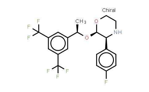 2-(R)-[1-(R)-(3,5-Bis(trifluoromethyl)phenyl)ethoxy]-3-(S)-fluorophenylmorpholine