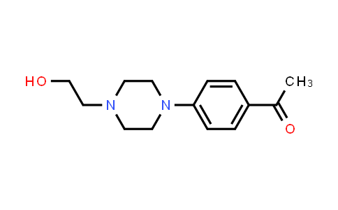 1-[4-[4-(2-Hydroxyethyl)piperazin-1-yl]phenyl]-ethanone