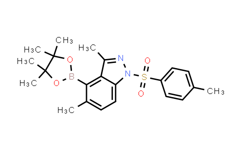 3,5-diMethyl-4-(4,4,5,5-tetraMethyl-1,3,2-dioxaborolan-2-yl)-1-tosyl-1H-indazole