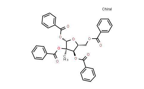 1,2,3,5-Tetra-O-benzoyl-2-C-methyl-beta-D-ribofuranose