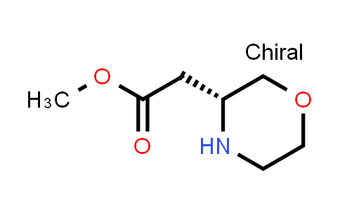 (3R)-3-Morpholineacetic acid methyl ester