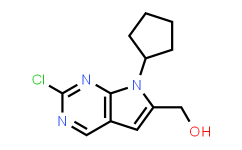 (2-chloro-7-cyclopentyl-7H-pyrrolo[2,3-d]pyriMidin-6-yl)Methanol
