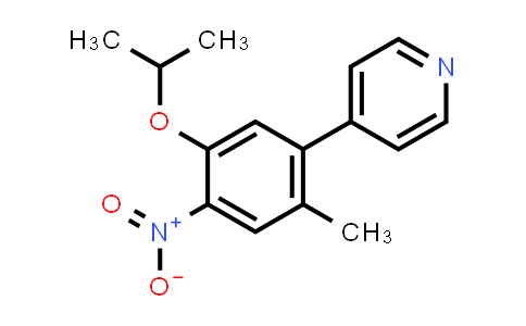 4-(5-isopropoxy-2-Methyl-4-nitrophenyl)pyridine