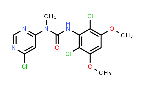 1-(6-chloropyrimidin-4-yl)-3-(2,6-dichloro-3,5-dimethoxyphenyl)-1-methylurea